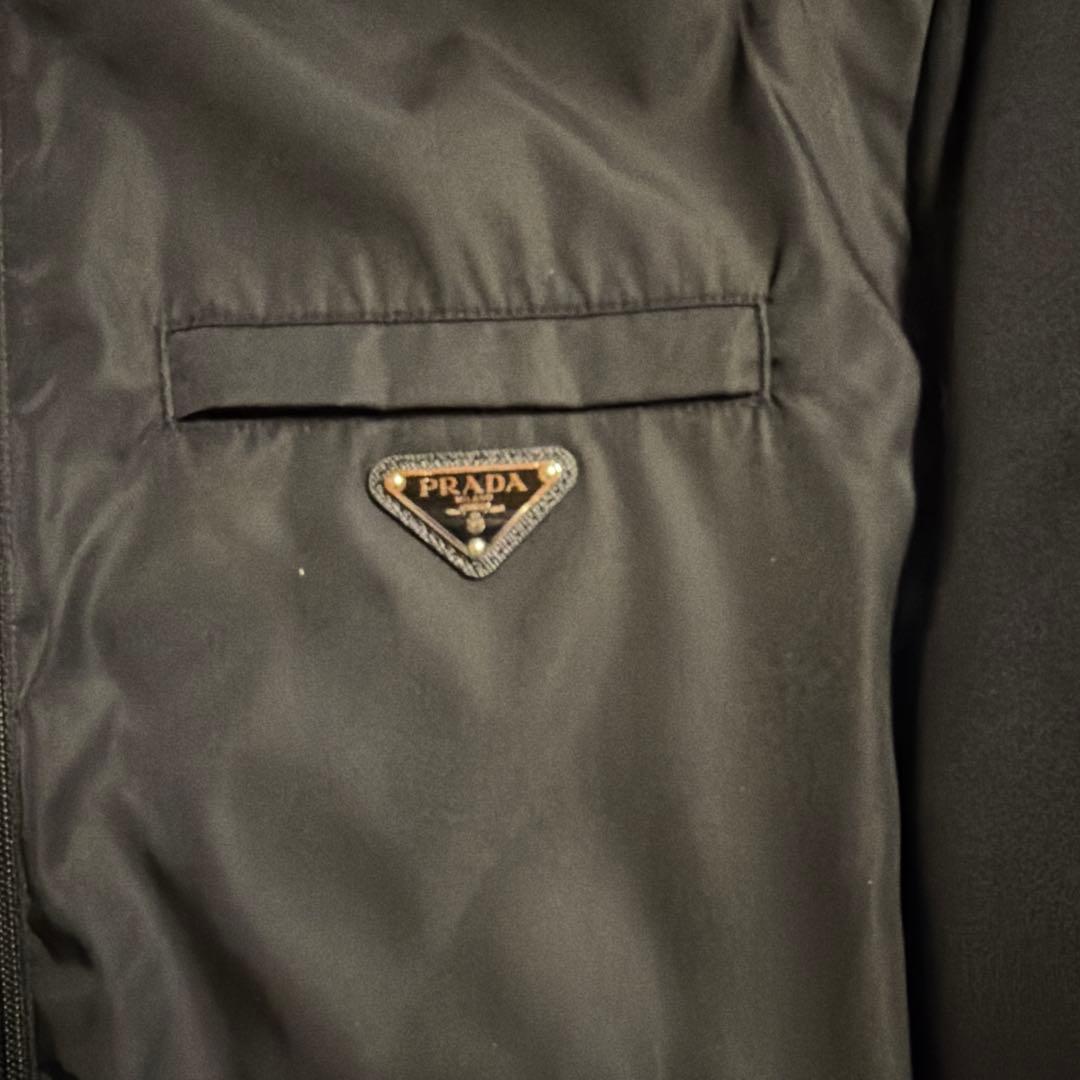 PRADA ダークブラウン ナイロンジャケット