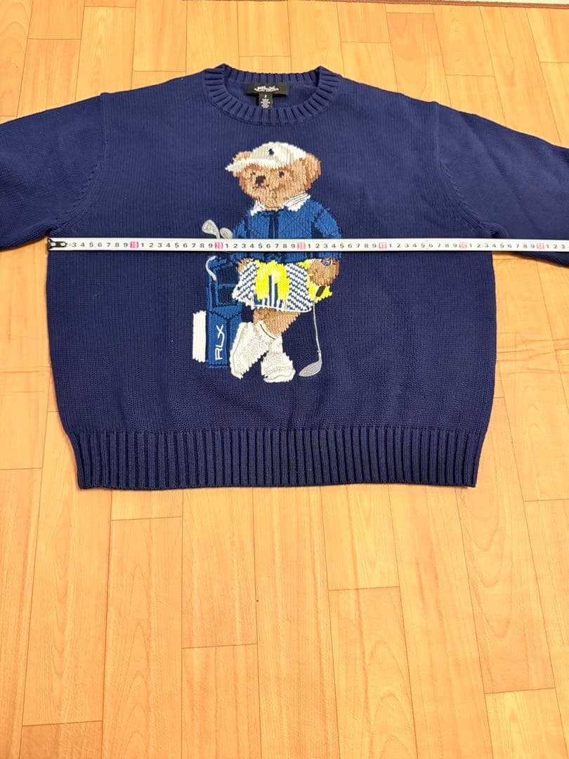 週末限定ポロ　ベアー刺繍 Polo ラルフローレン　ニットセーター
