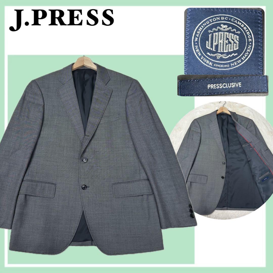 ✨美品✨J.PRESS アメトラ 上質ウールテーラードジャケット グレー AB7