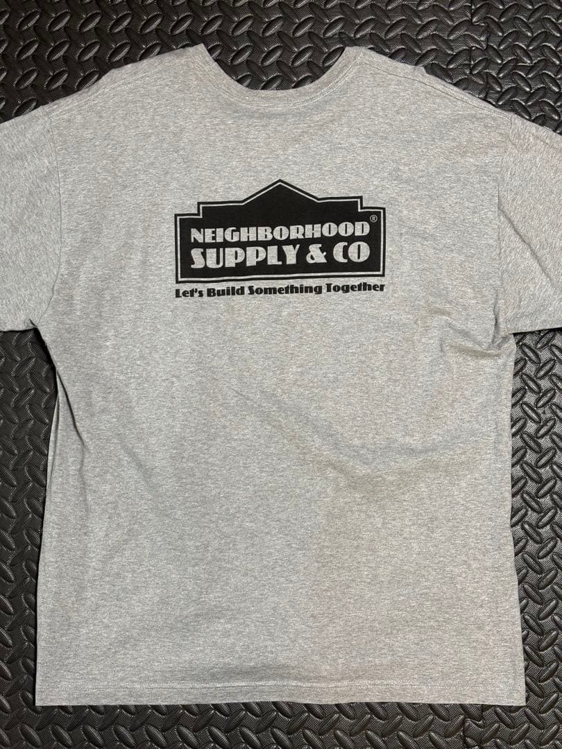 NEIGHBORHOOD 22AW Ｔシャツ　杢グレー　サイズＬ 完売品