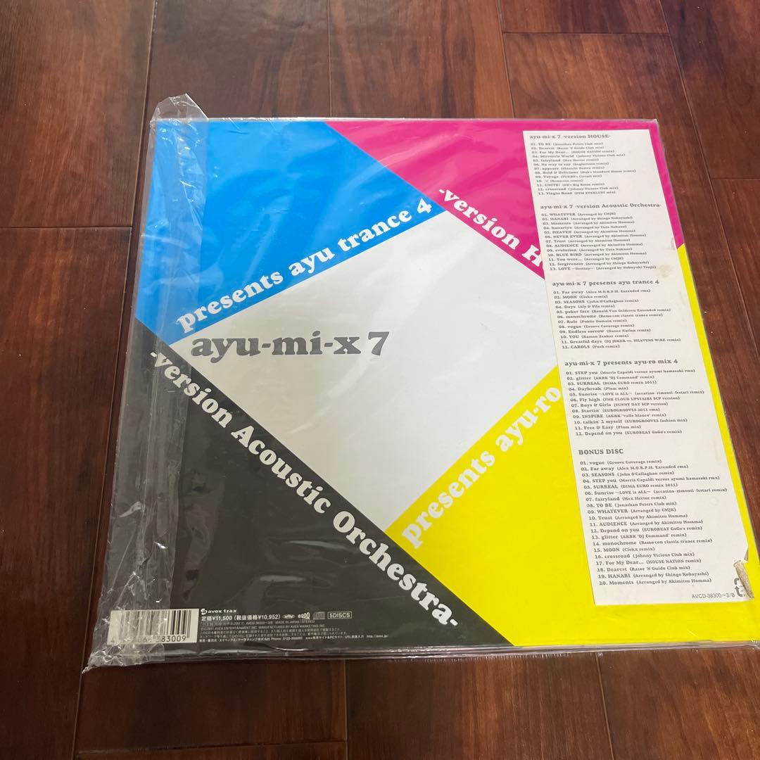 ayu-mi-x 7 LIMITED COMPLETE BOX SET 大判