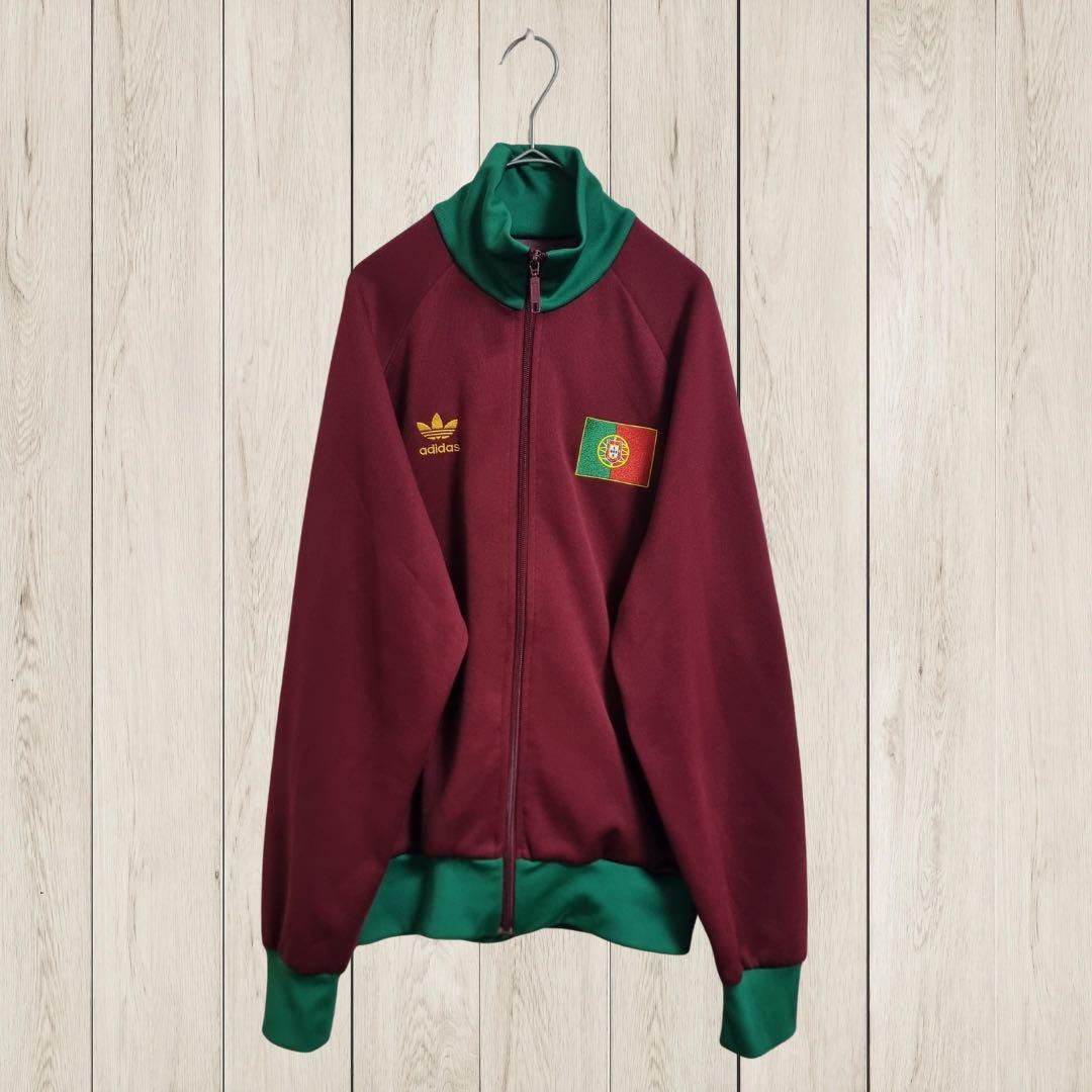 美品 adidas アディダス ポルトガル トラックジャケット ジャージ S