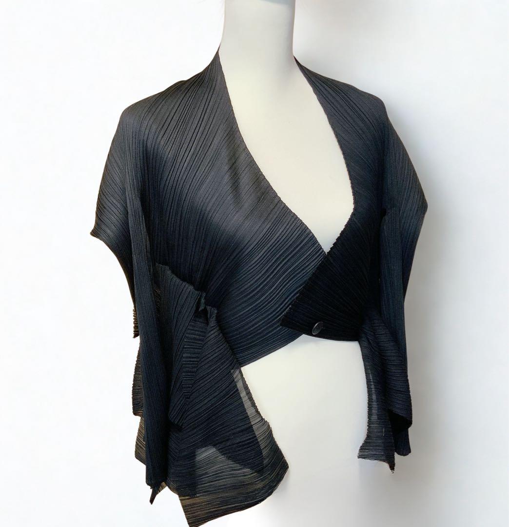 PLEATS PLEASE ISSEY MIYAKE プリーツ 変形 希少 黒
