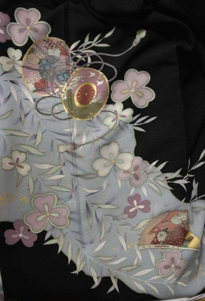 若柳流① 正絹 お揃い紋付 日本舞踊