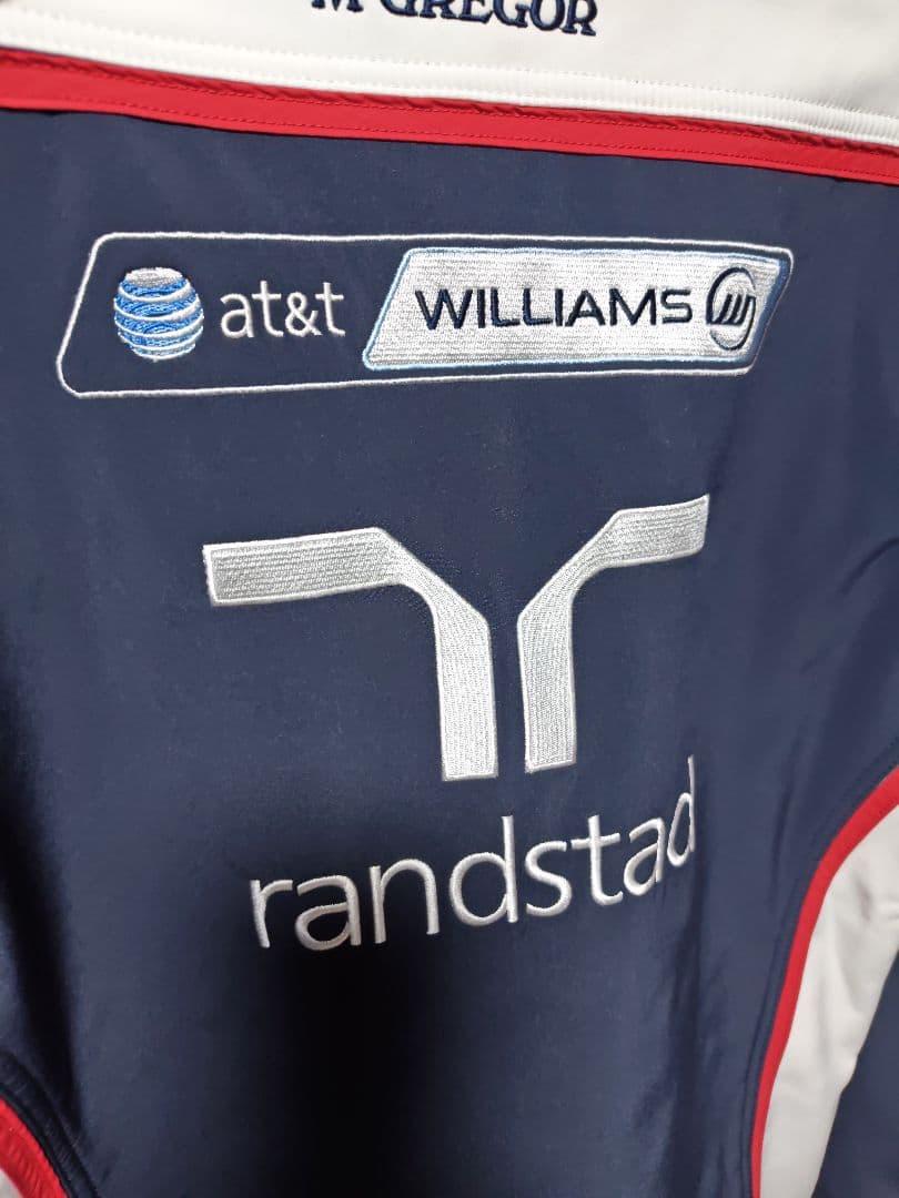 f1 ウィリアムズ　マクレガー製 ジャケット williams