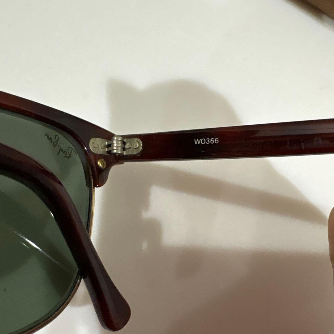 Ray-Ban ブラウン ウェリントンサングラス W0366