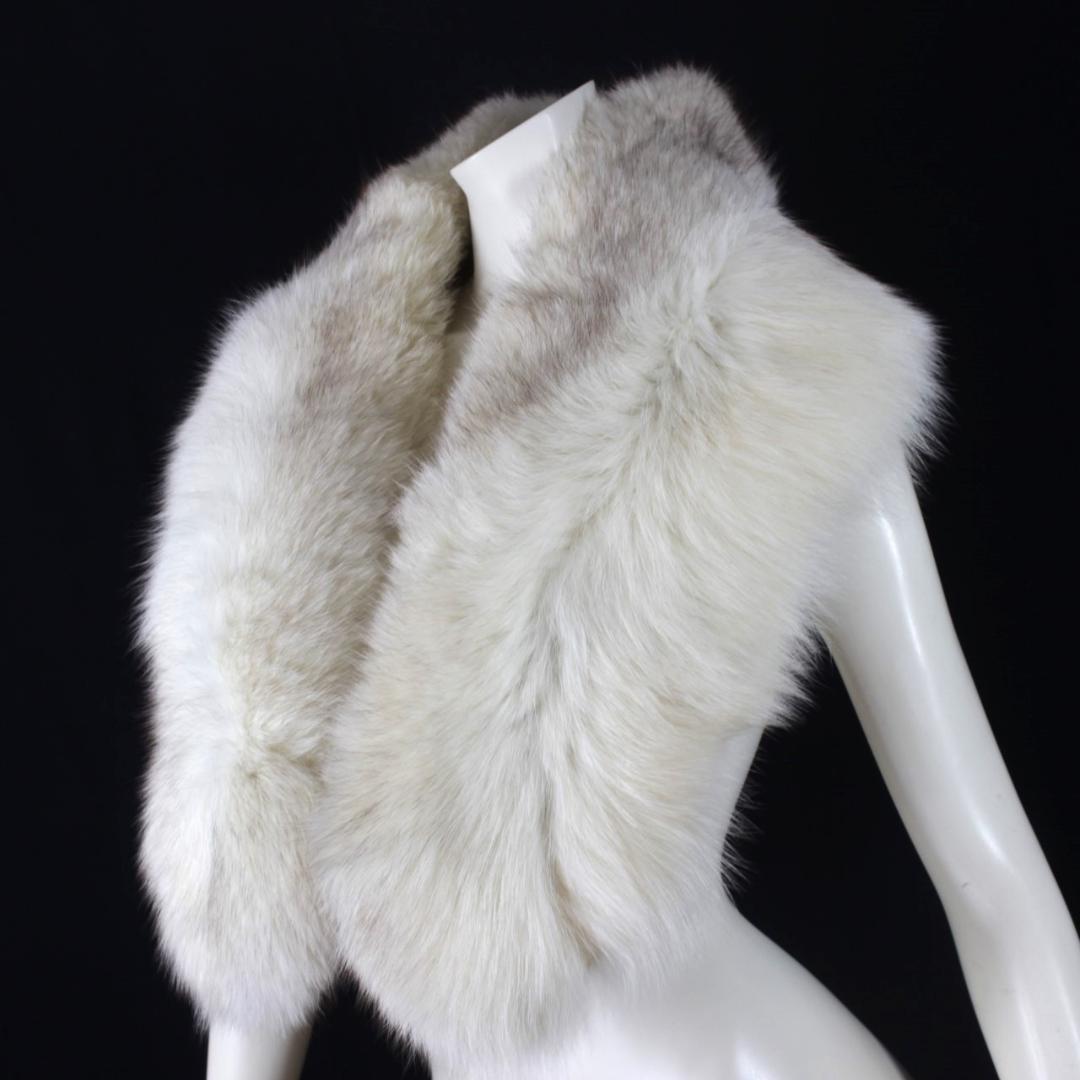 S 23【極美品】サガ フォックス SAGA FOX ショール マフラー 極太