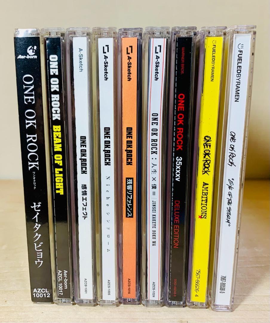 【未開封あり】 ONE OK ROCK アルバム 9枚セット CD まとめ売り