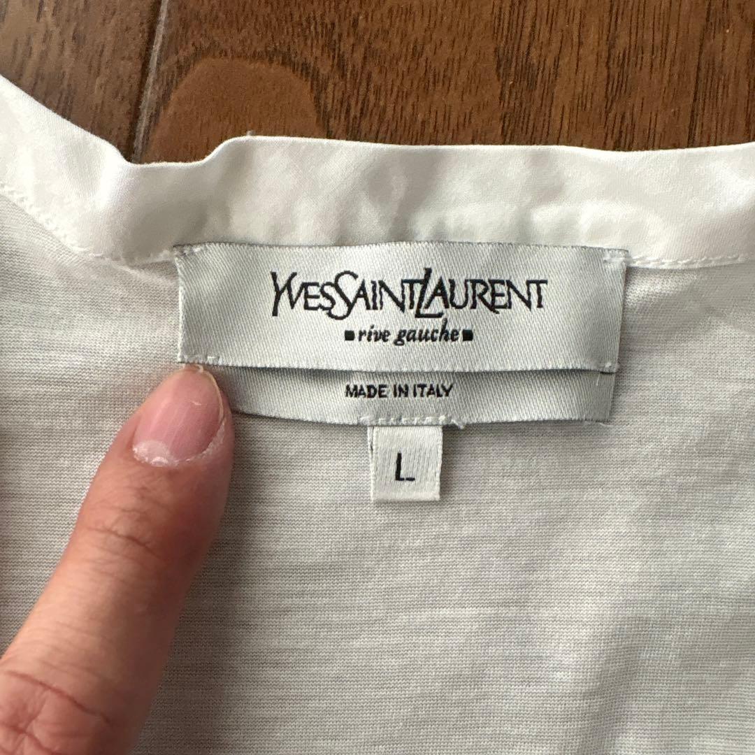 Yves Saint Laurent ホワイトタンクトップ L
