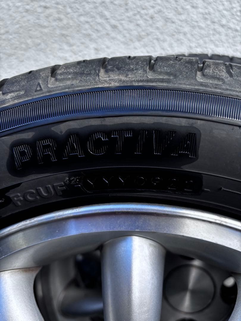 スズキ純正ホイール　アルトラパン155/65R13 2本セットバリ溝2022年製