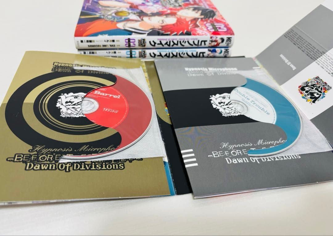 【匿名配送・CD付・帯無し】ヒプノシスマイク　限定版　01+03 2冊セット