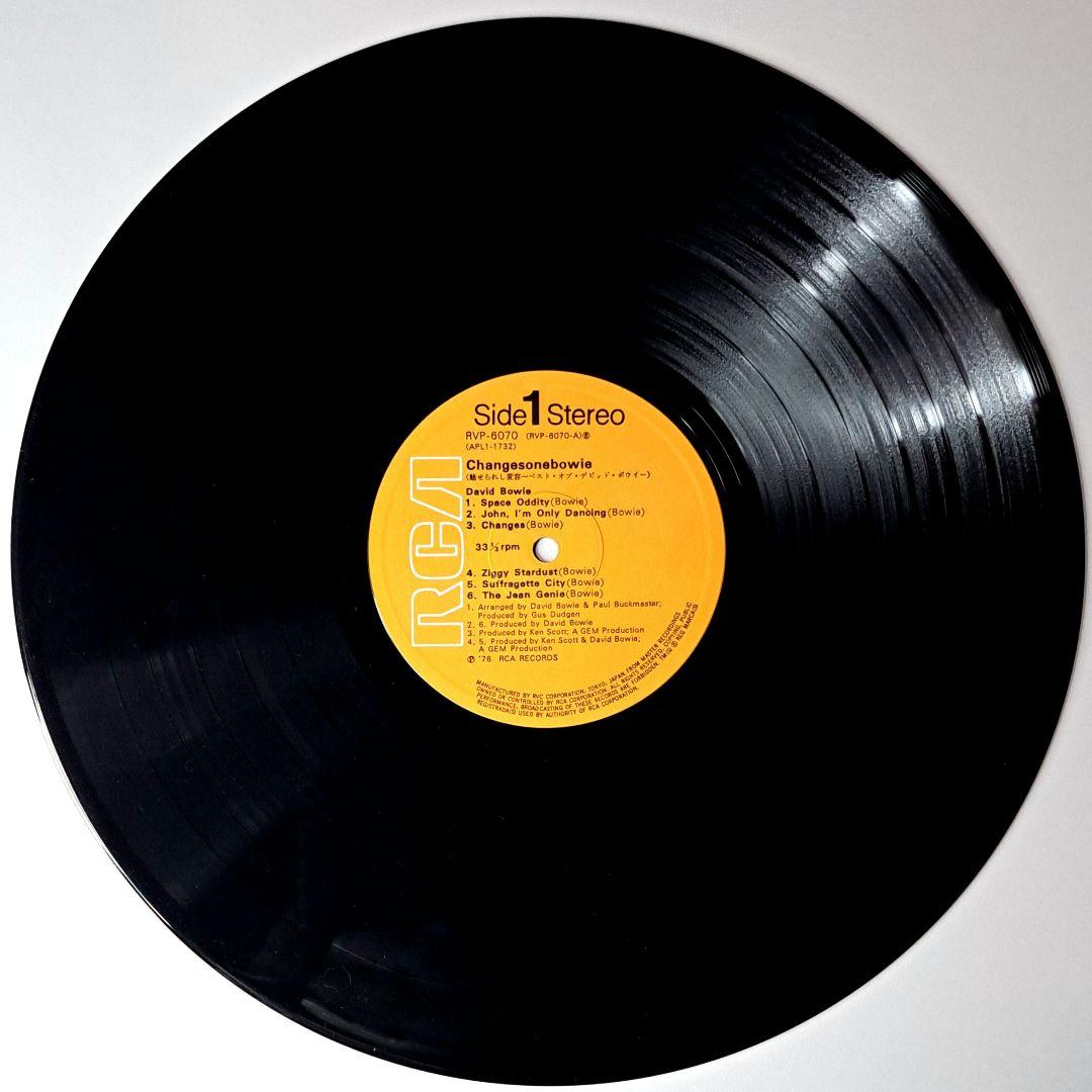 David Bowie　Changesonebowie　魅せられし変容　レコード