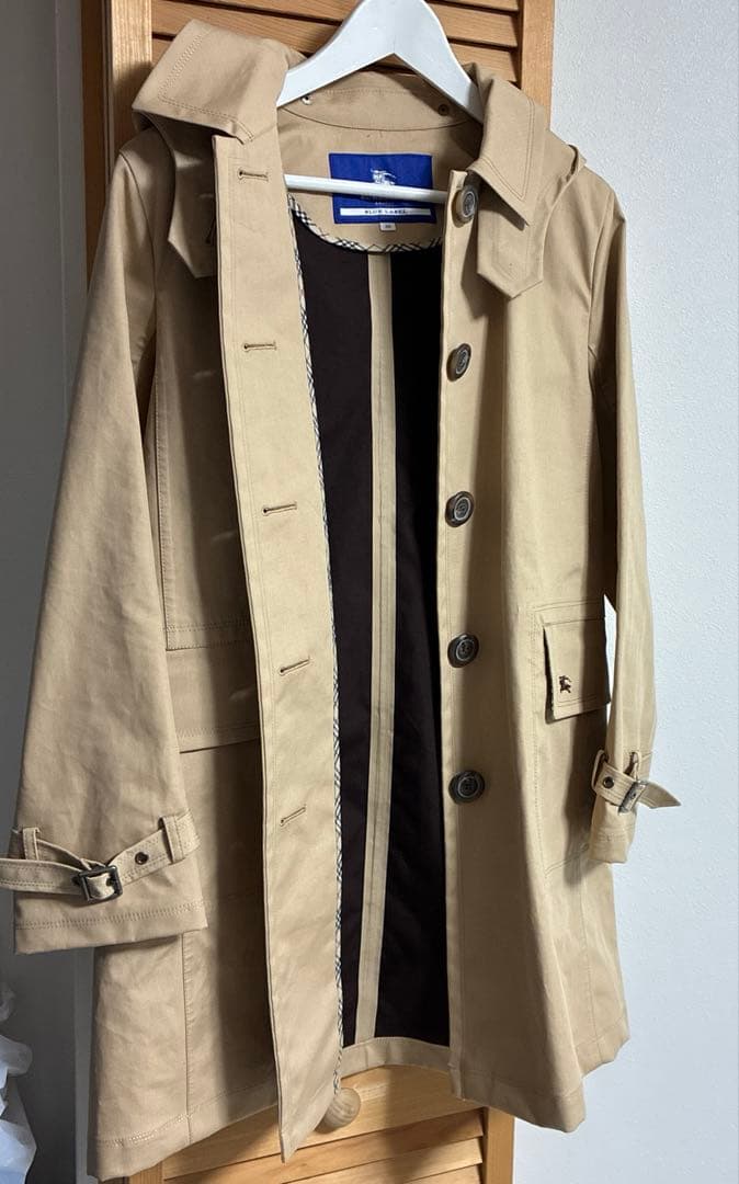 Burberry Blue Label スプリングコート 38 ベージュ