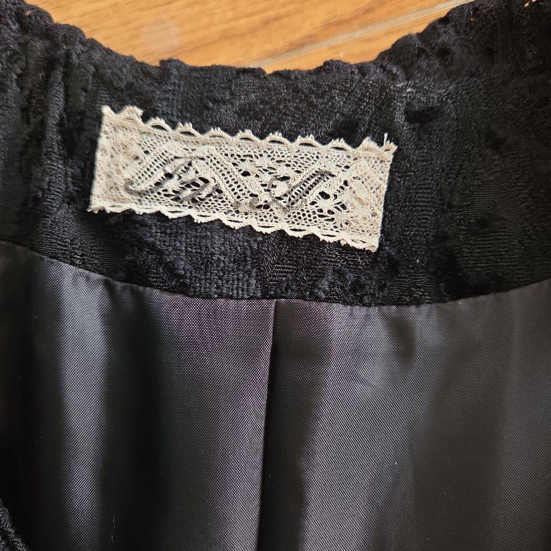 【Tw.A　ルイスキャロル】✨️美品　レースなリボン付きロングコート