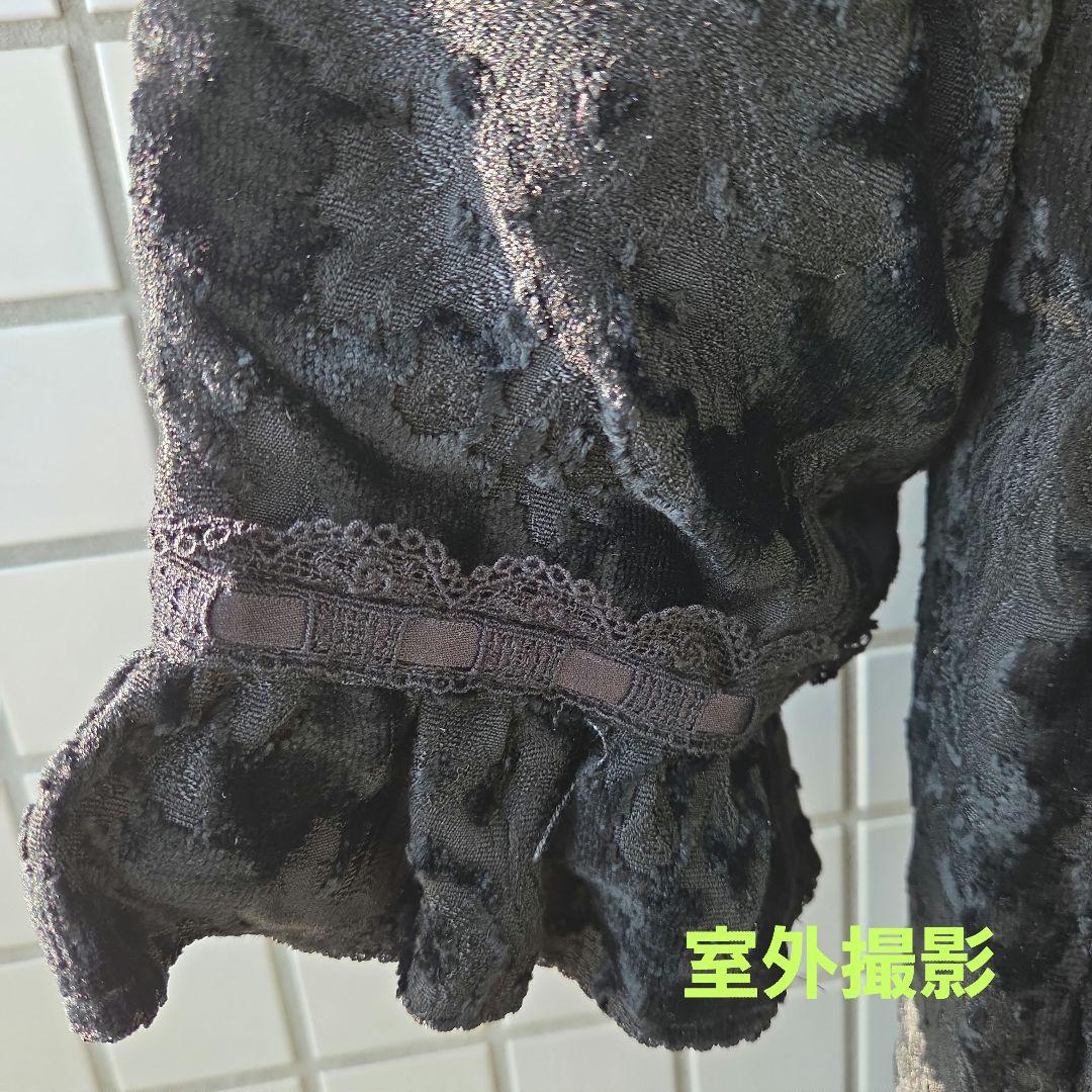 【Tw.A　ルイスキャロル】✨️美品　レースなリボン付きロングコート