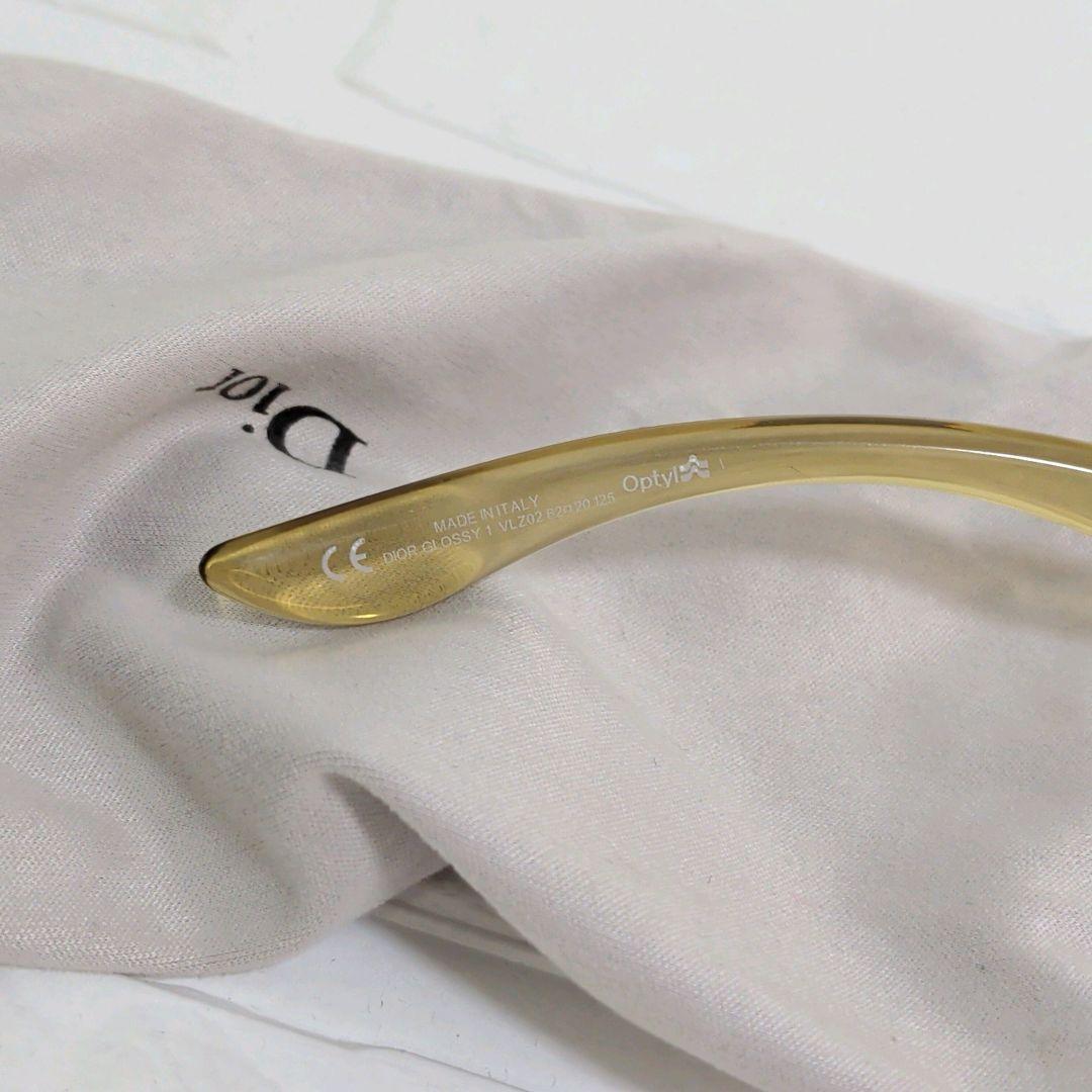 激レア✨️　Dior サングラス GLOSSY1 クリアブラウン 浜崎あゆみ