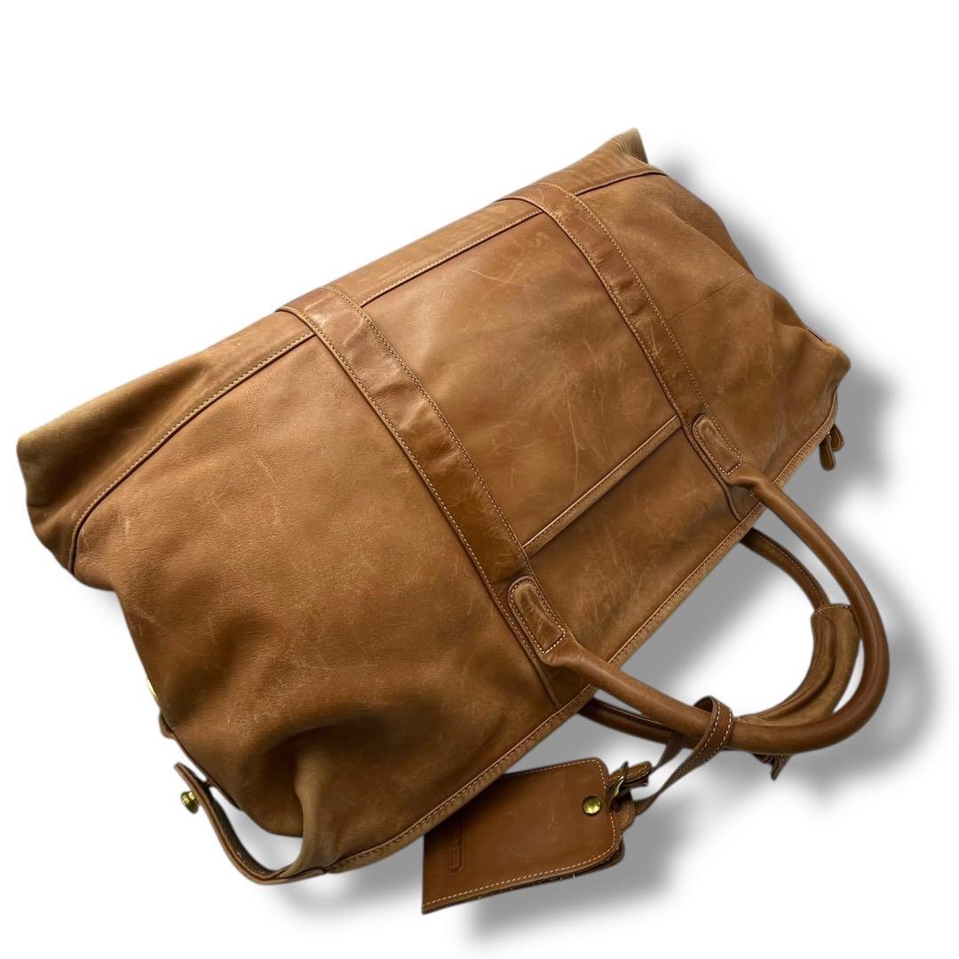 ✨良品✨COACH オールドコーチ 2wayボストンバッグ レザー ブラウン