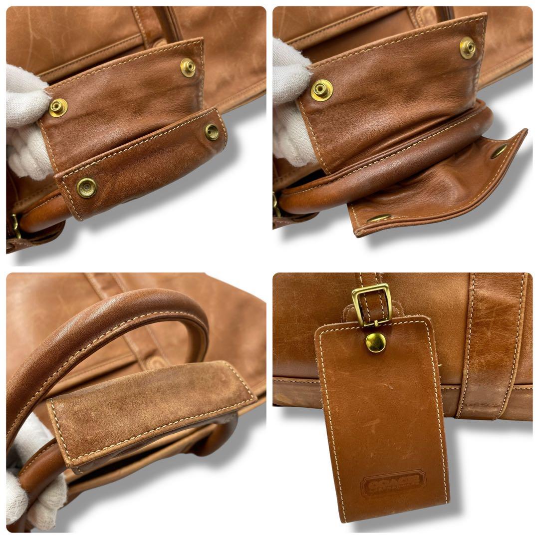 ✨良品✨COACH オールドコーチ 2wayボストンバッグ レザー ブラウン