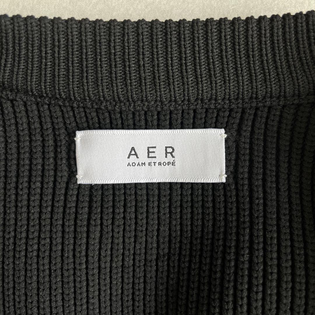 【未使用タグ付き】アダムエロペ ペプラムコンビニットカーディガン 2way