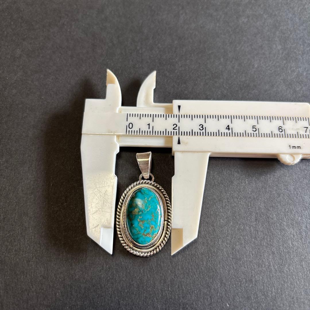 ナバホ　インディアンジュエリー　ターコイズ　ペンダントトップ　navajo