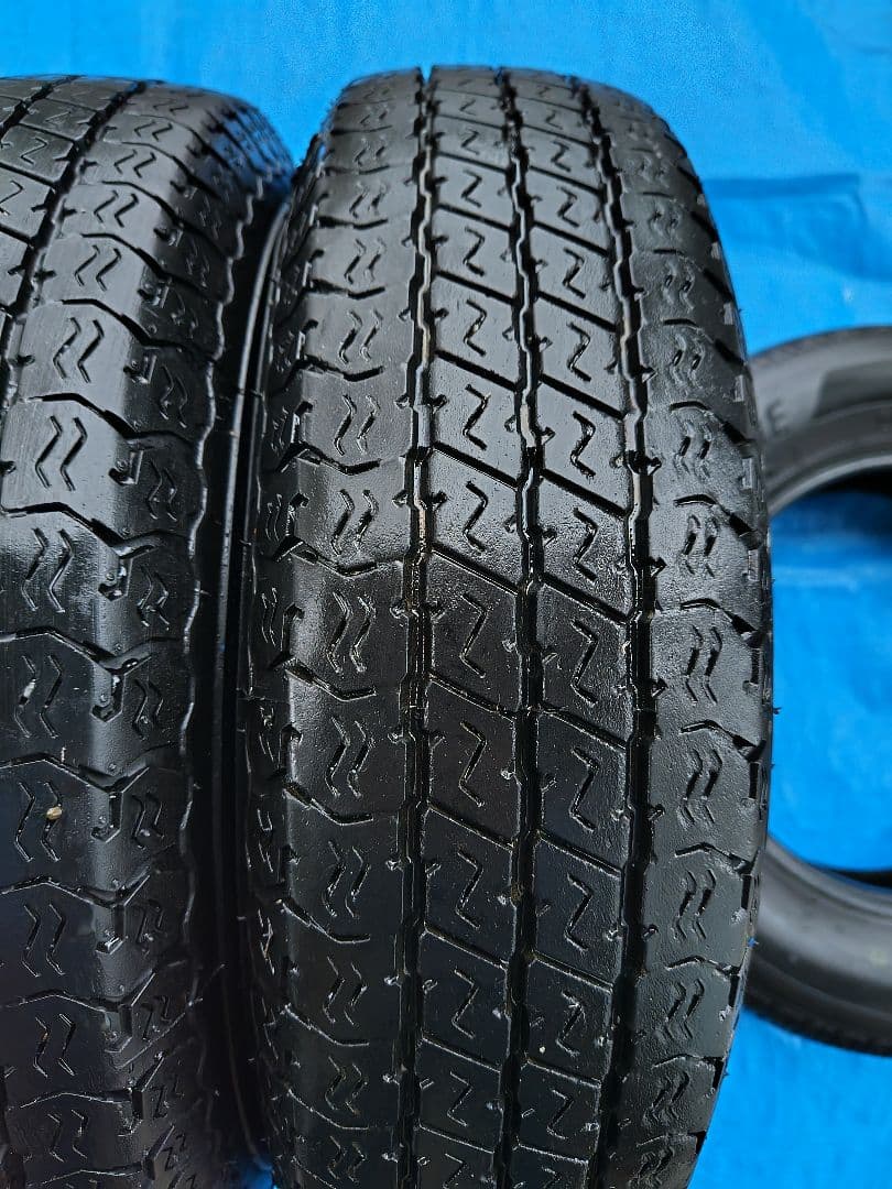 145/80R12・LT、ヨコハマ・SUPER VAN、軽トラノーマルタイヤ4本