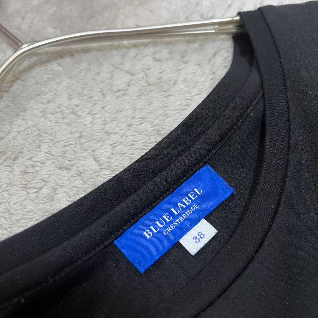 極美品　ブルーレーベル　サイロコンパクトポンチＴシャツ　チェック