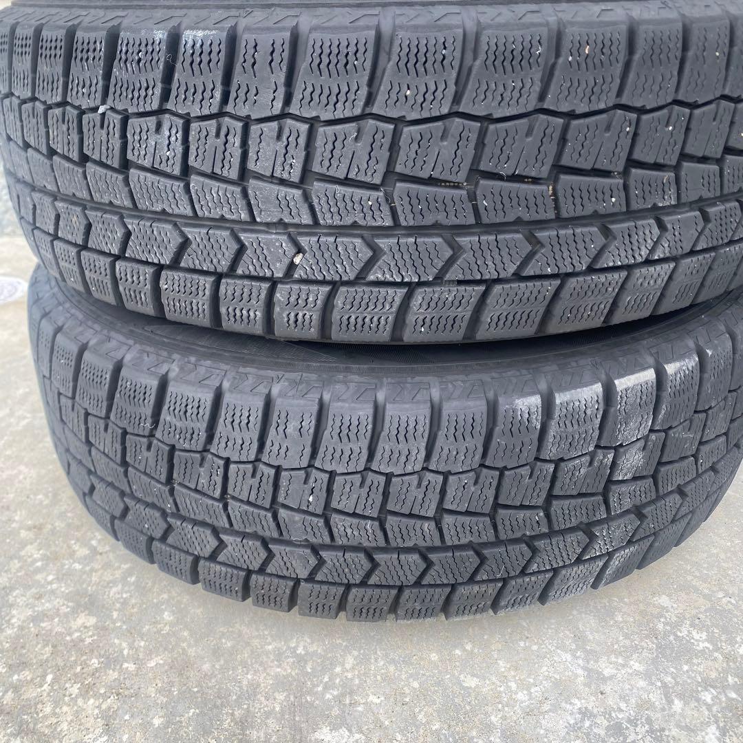 ダンロップ　WM02 175/65R15 2022年製 スタッドレスアルミセット