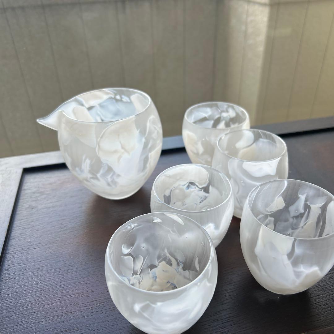 ガラス酒器セット　大１、小5