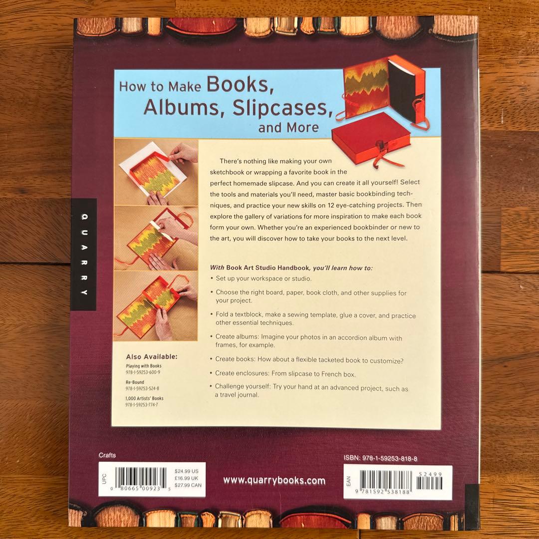 洋書 BOOK ART STUDIO HANDBOOK