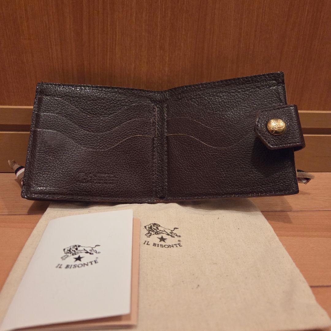 専用【美品】イルビゾンテ IL BISONTE 折り財布　ダークブラウン