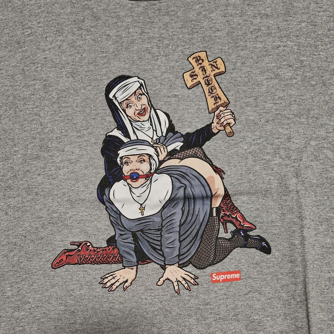 トップス Supreme 22AW Nuns Tee Heather Grey XL