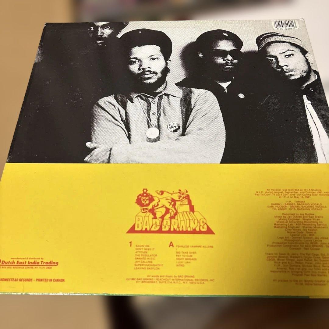 洋楽 bad brains punk hardcore