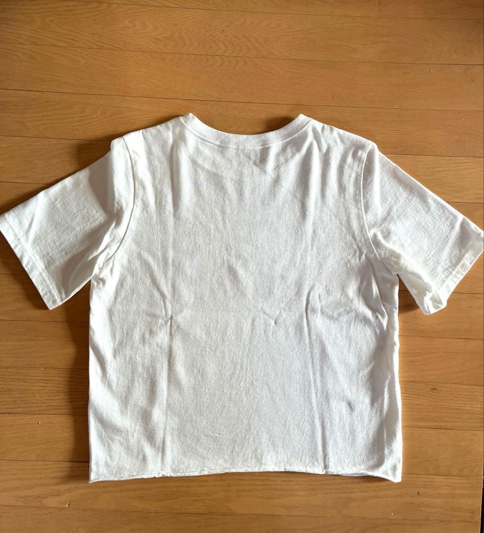 トップス ok.soon original logo t shirt white