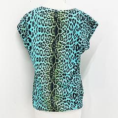 ヴェルサーチ　レオパード柄　半袖Tシャツ
