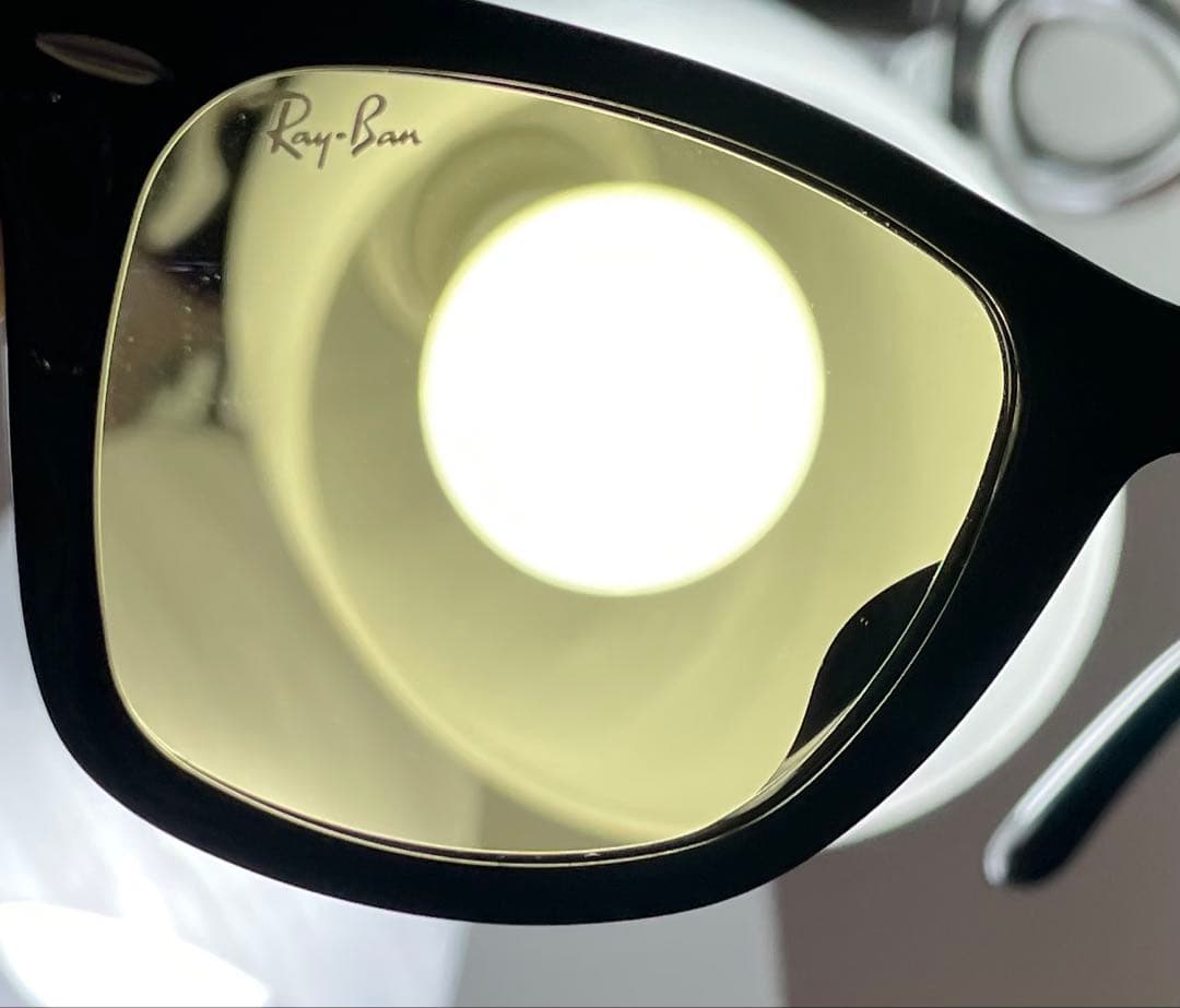 Ray-Ban RB2140F-901/R6 52ウェイファーラー 人気イエロー