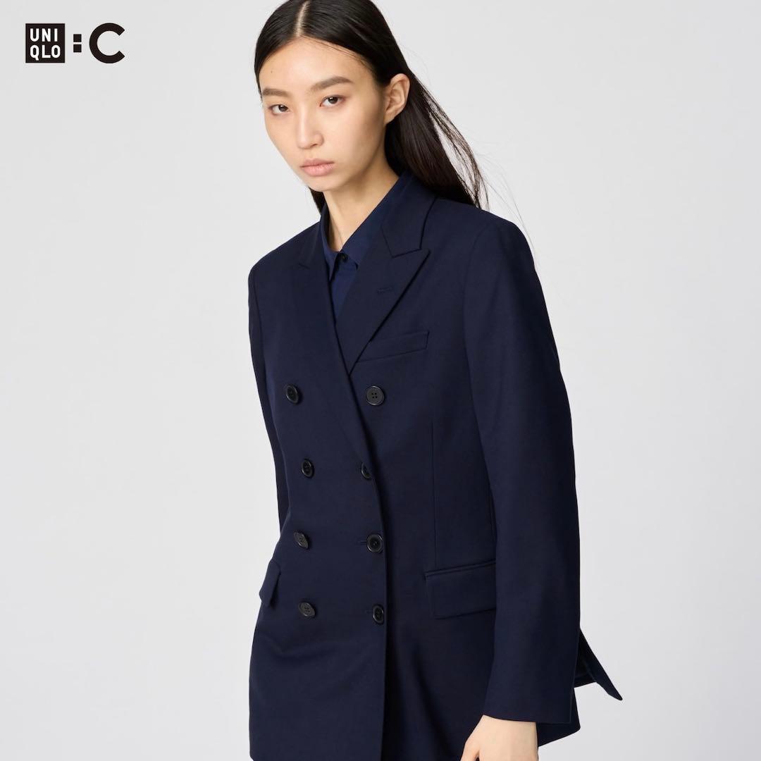 UNIQLO:C ダブルテーラードジャケット