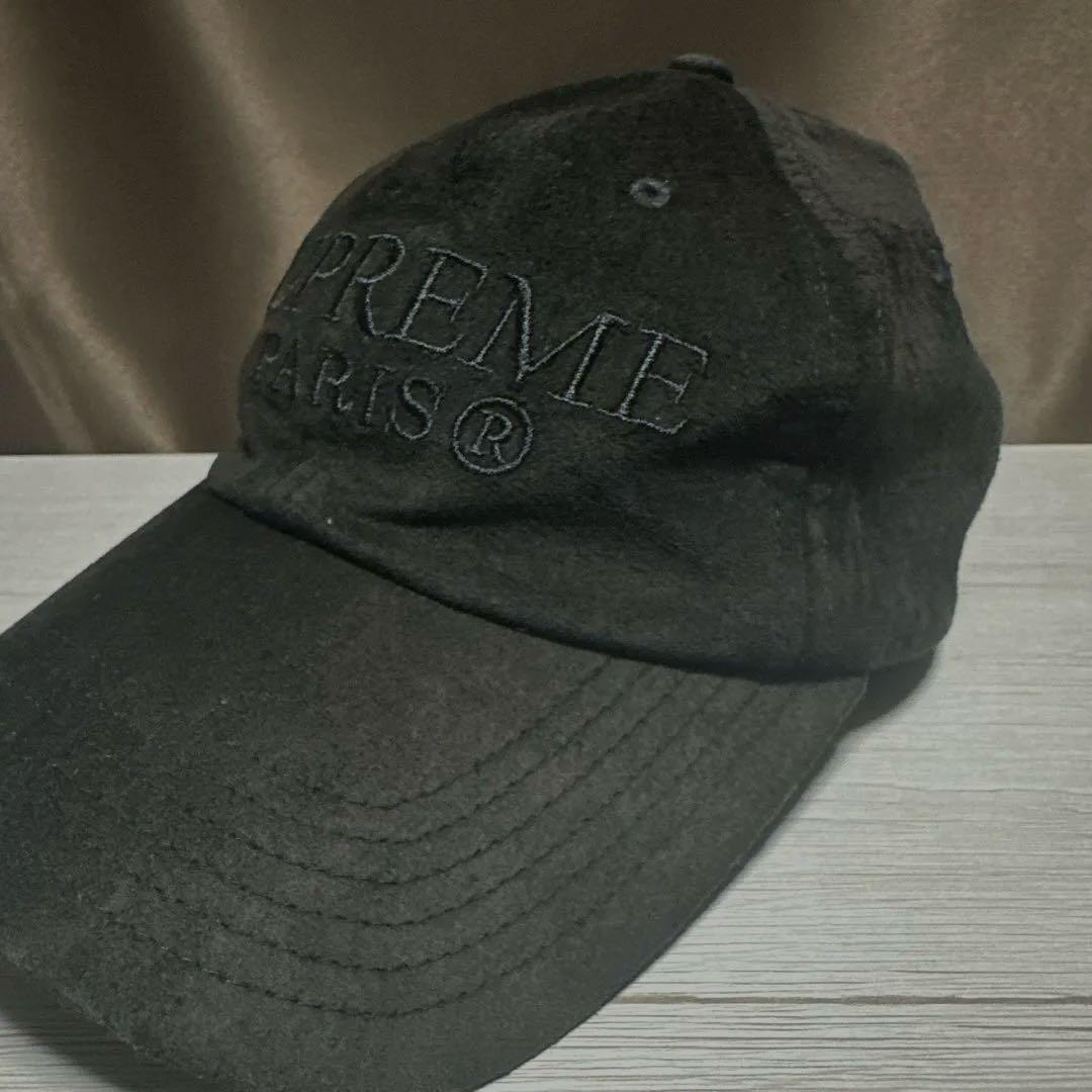 Supreme Suede 6-Panel スウェードキャップ PARIS