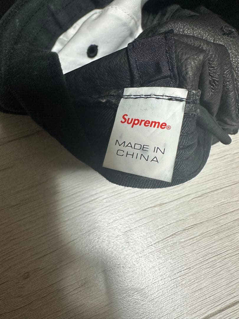Supreme Suede 6-Panel スウェードキャップ PARIS