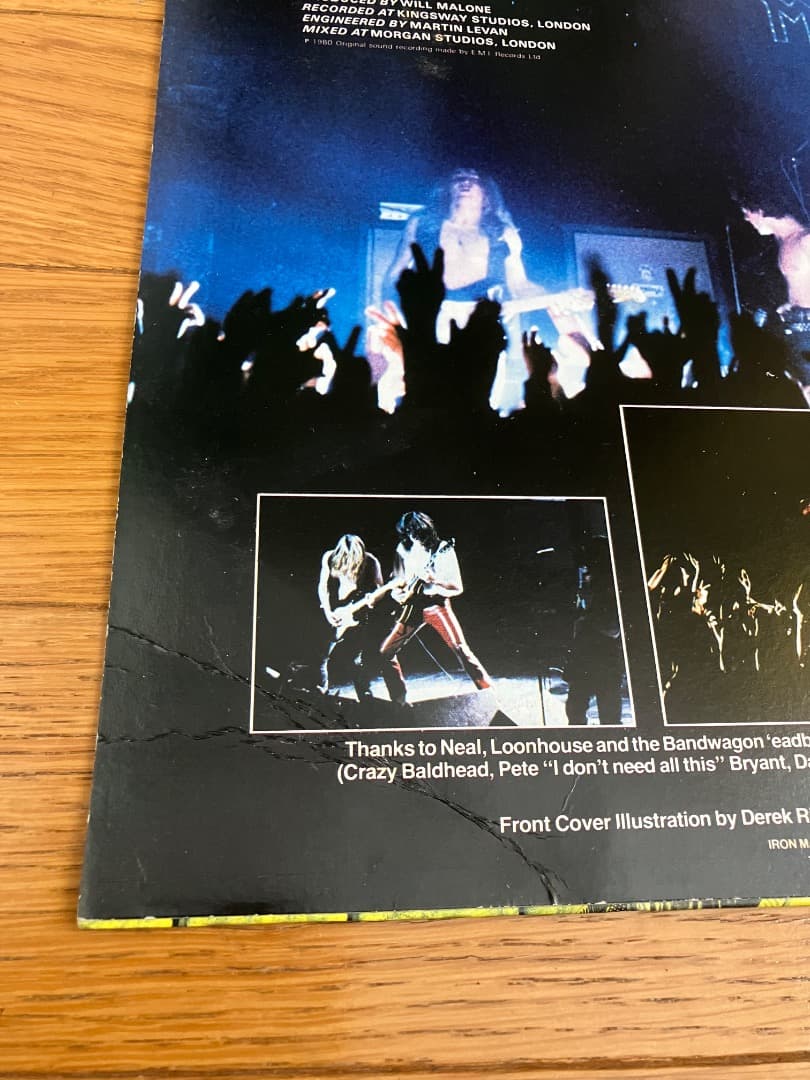 IRON MAIDEN 鋼鉄の処女　レコード