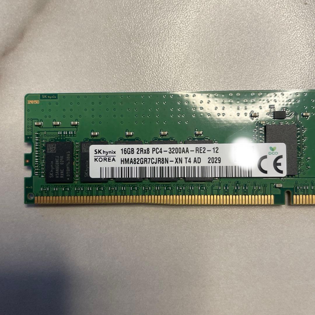 食*当様 Hynix 16GB 2R×8 DDR4-3200R-RE2-12