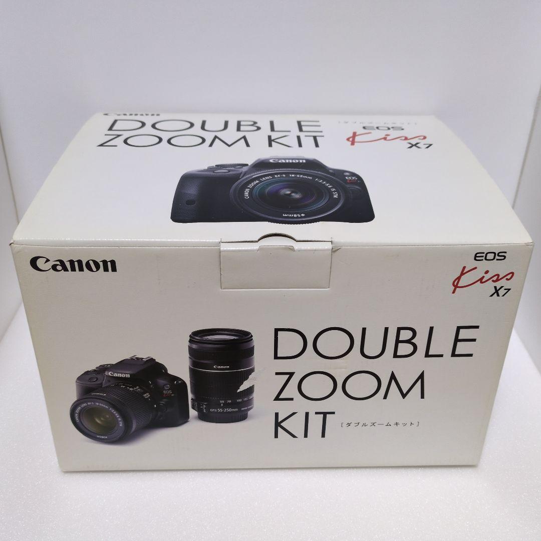 Canon EOS Kiss X7 ダブルズームレンズキット