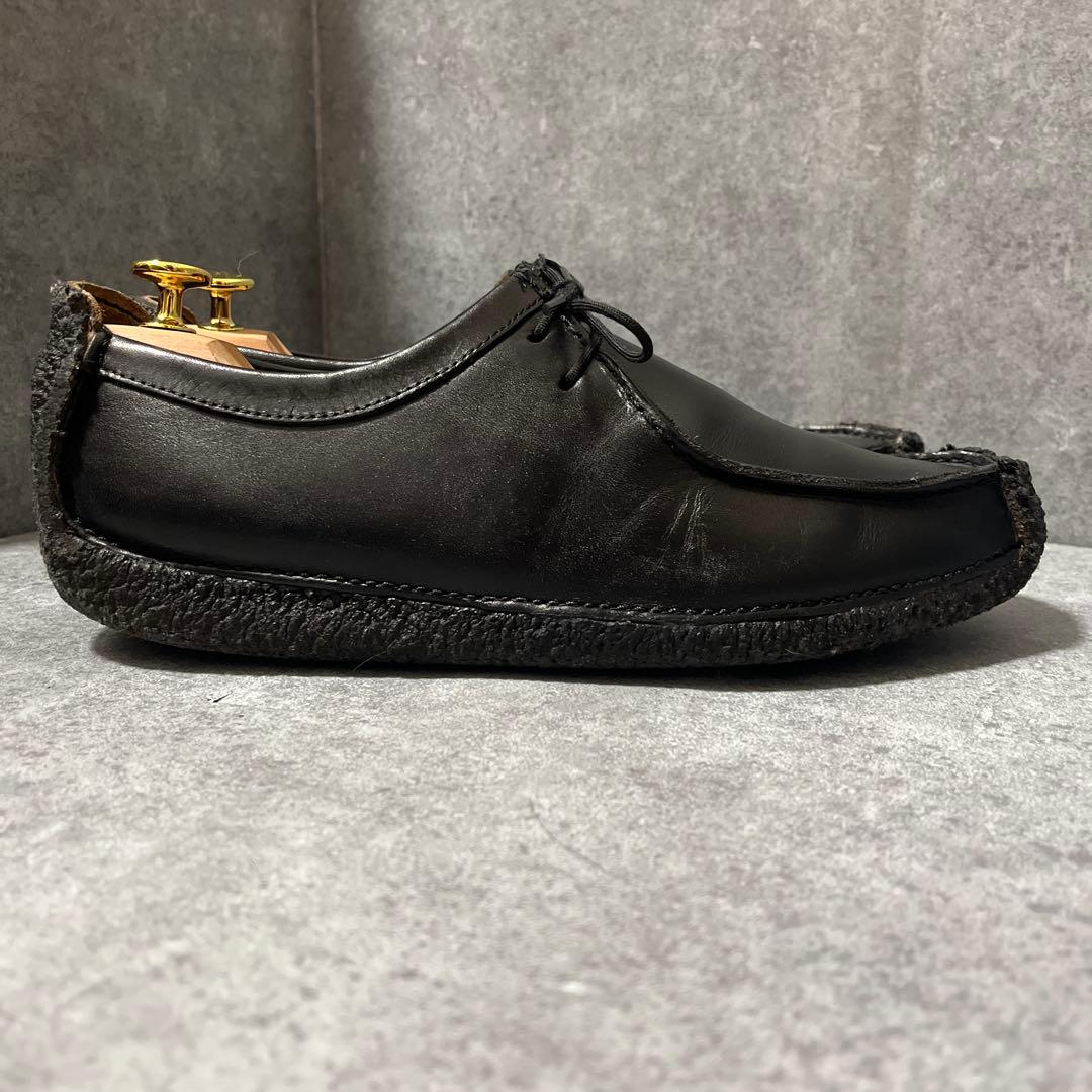 美品✨Clarks クラークス ナタリー レザー ブラック ワラビー