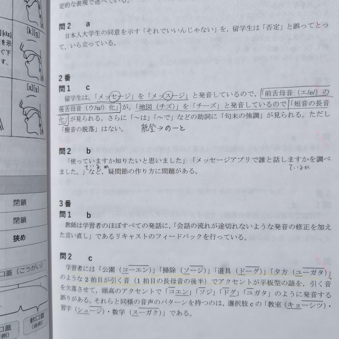 日本語教育能力検定試験試験問題 令和6年度他　合計7冊