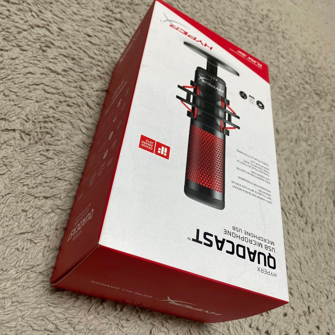 HYPERX QUADCAST USBコンデンサーマイク