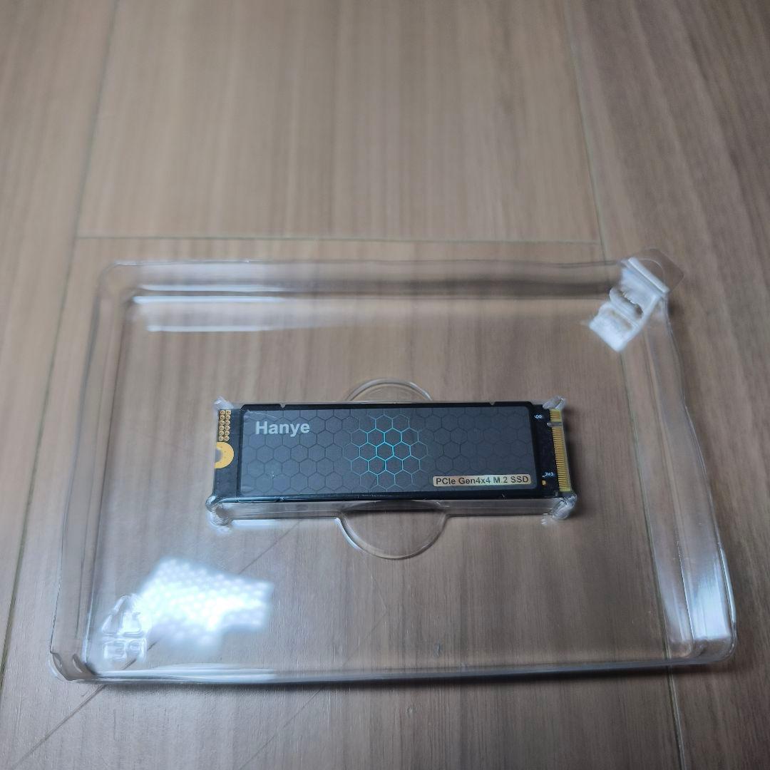 Hanye HE70 2TB PCIe NVMe M.2 SSD PS5対応