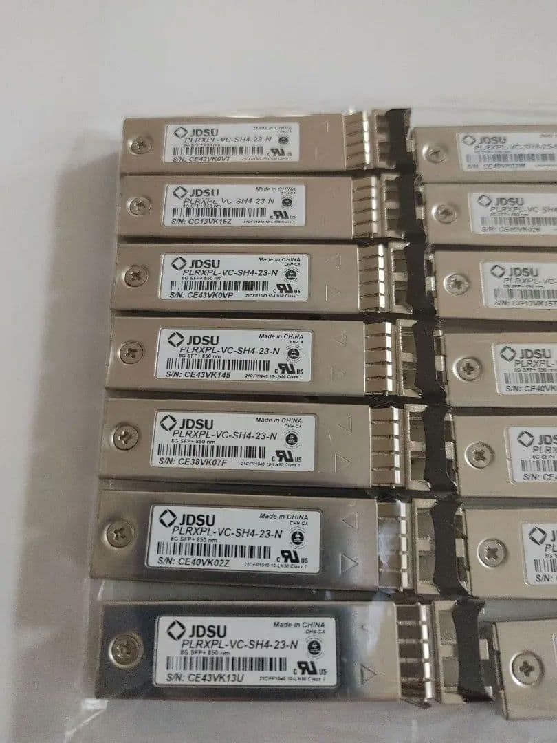 【20個セット】JDSU 8G SFP+ PLRXPL-VC-SH4-23-N