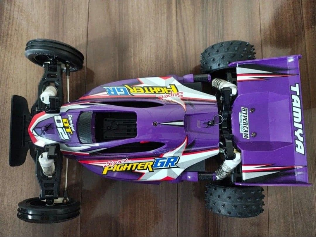最終値下 タミヤXB スーパーファイターGR バイオレットレーサー(DT-02)