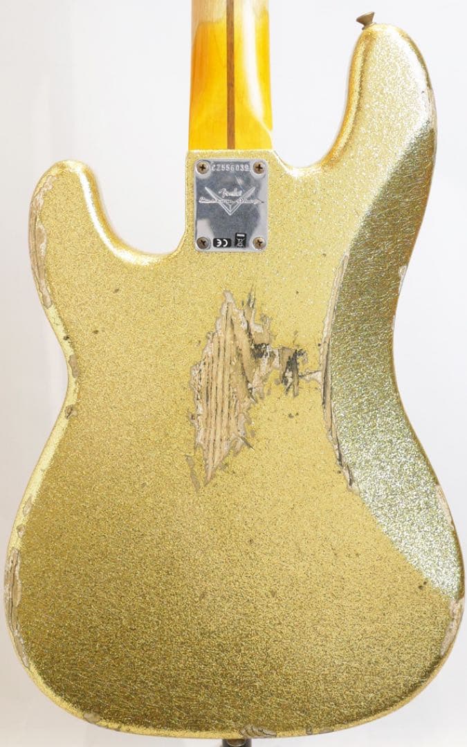 LUNA SEA J fender champagnegold relic風加工