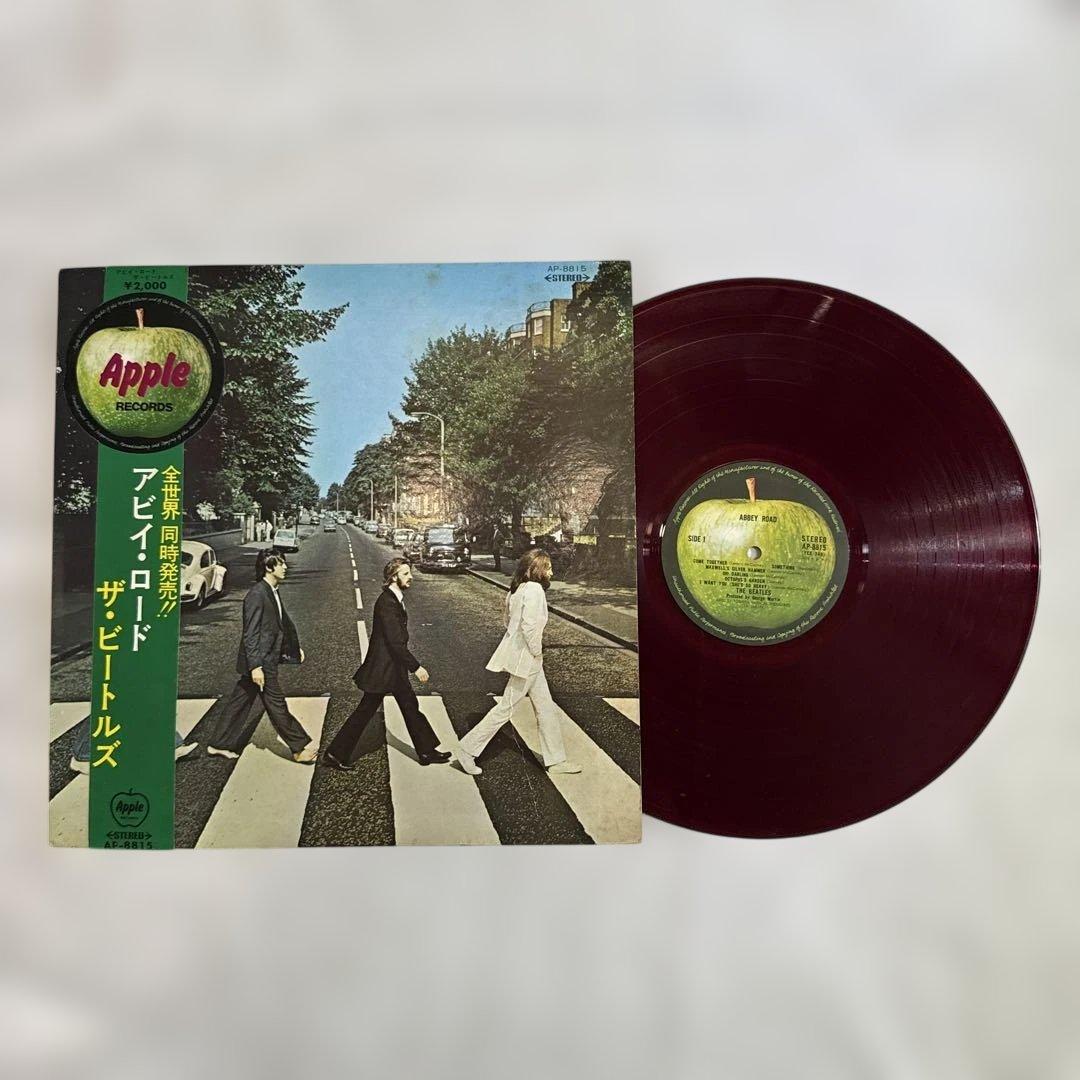 【LPレコード】ザ・ビートルズ /アビイ・ロード AP-8815 赤盤 帯付