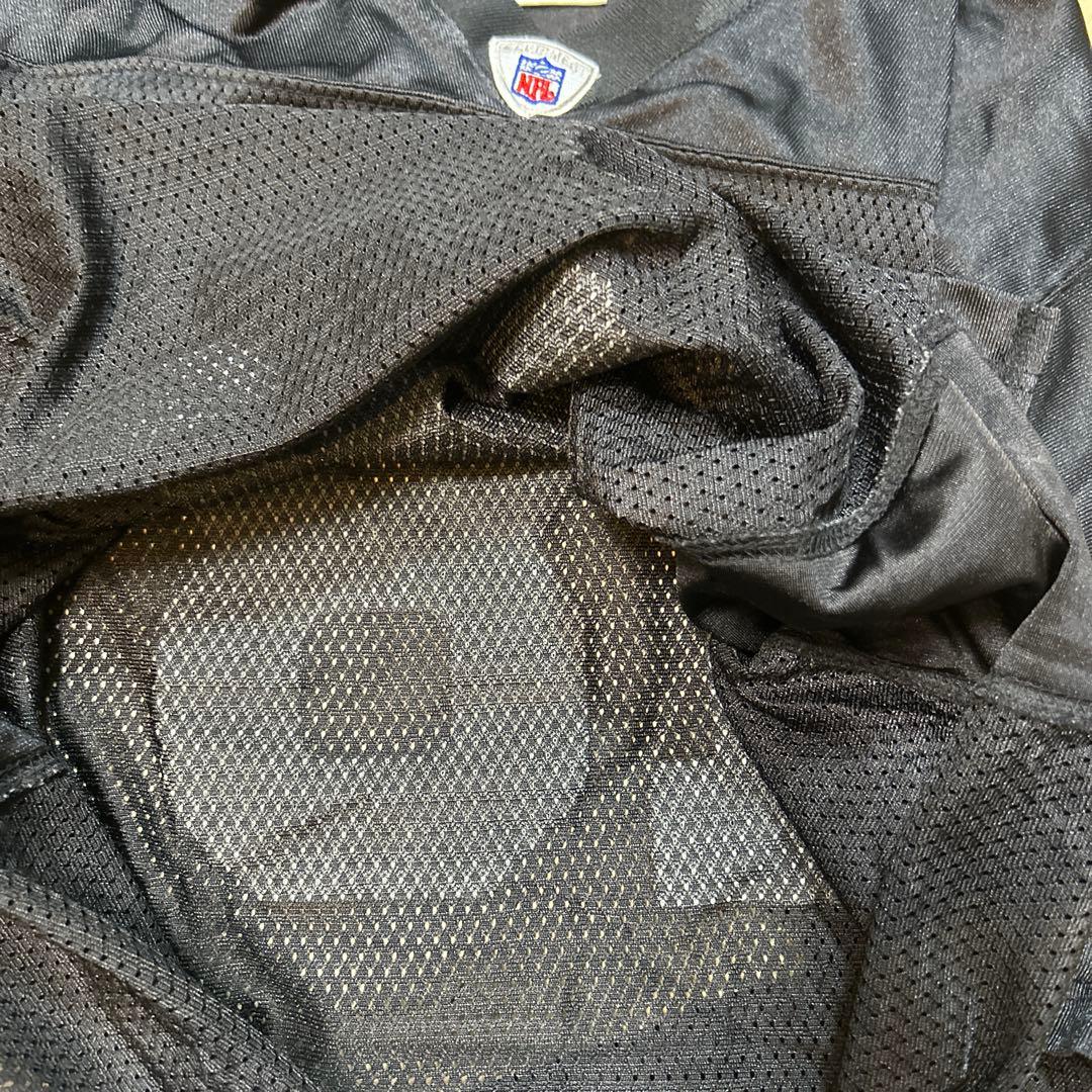 リーボック☆NFLレイダース☆アメフトゲームシャツ☆XL